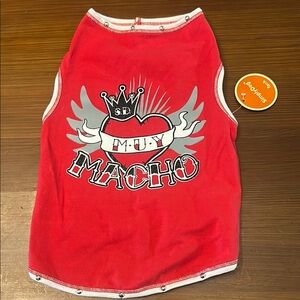 Muy Macho Red Dog Tank
